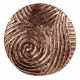 Round Wave Shape Antique Copper Aluminium Cabinet Knob